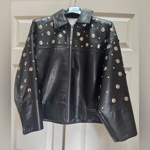 Zara pleather jacket